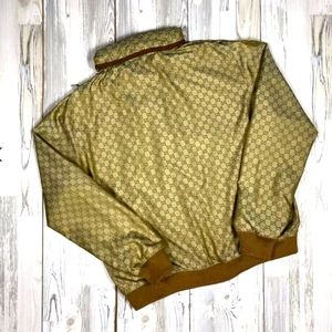 Authentic Gucci Packable Light Monogram Jacket